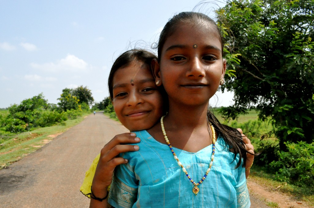 Mamatha and Gauri on the road