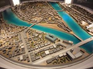 A Model of Hiroshima as it Stood Prior to the Atomic Bomb