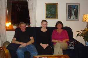 (left to right) Jan, Emma, and Barbro